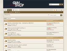 Tablet Screenshot of forum.gunshop.cz